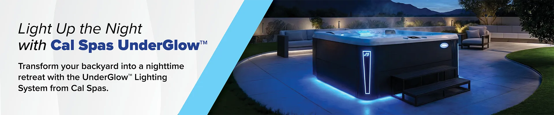 Calspas hot tub being used in a family setting - Busan